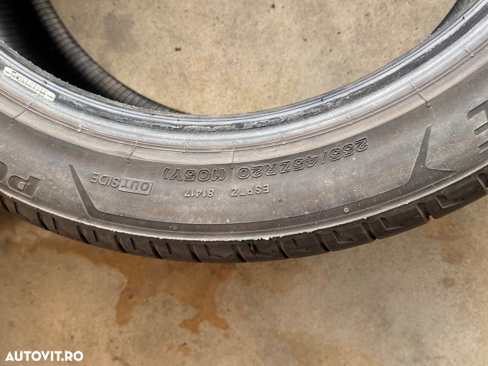Vând 4 anvelope 255/45/20 bridgestone de vară second - 6