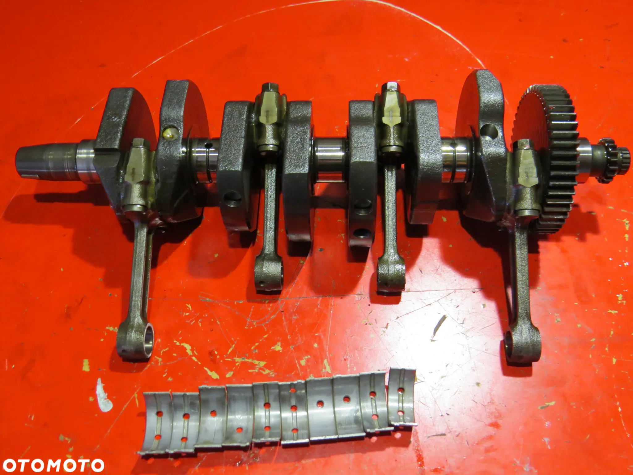 KAWASAKI Z750 Z 750 04-12 wał korbowy korbowód korbowody panewki - 5