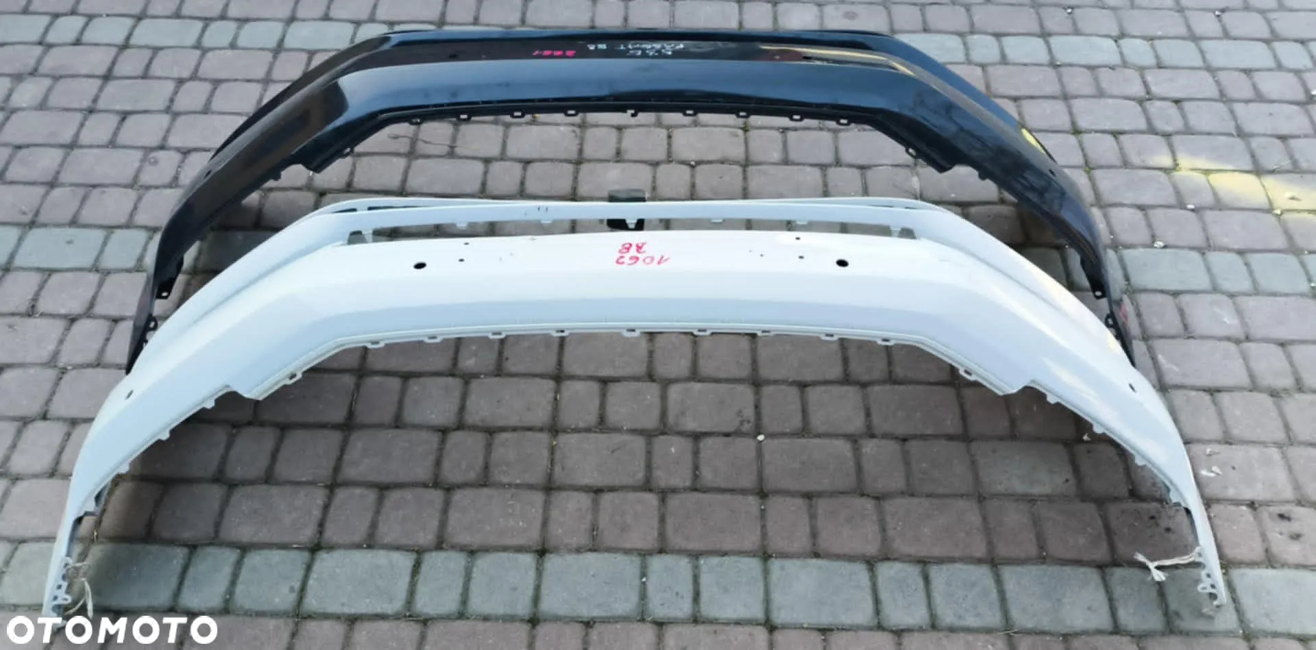 Zderzak przód przedni VW PASSAT B8 2014-> biały LC9A 3G0 4 PDC 2014-2018 - 7