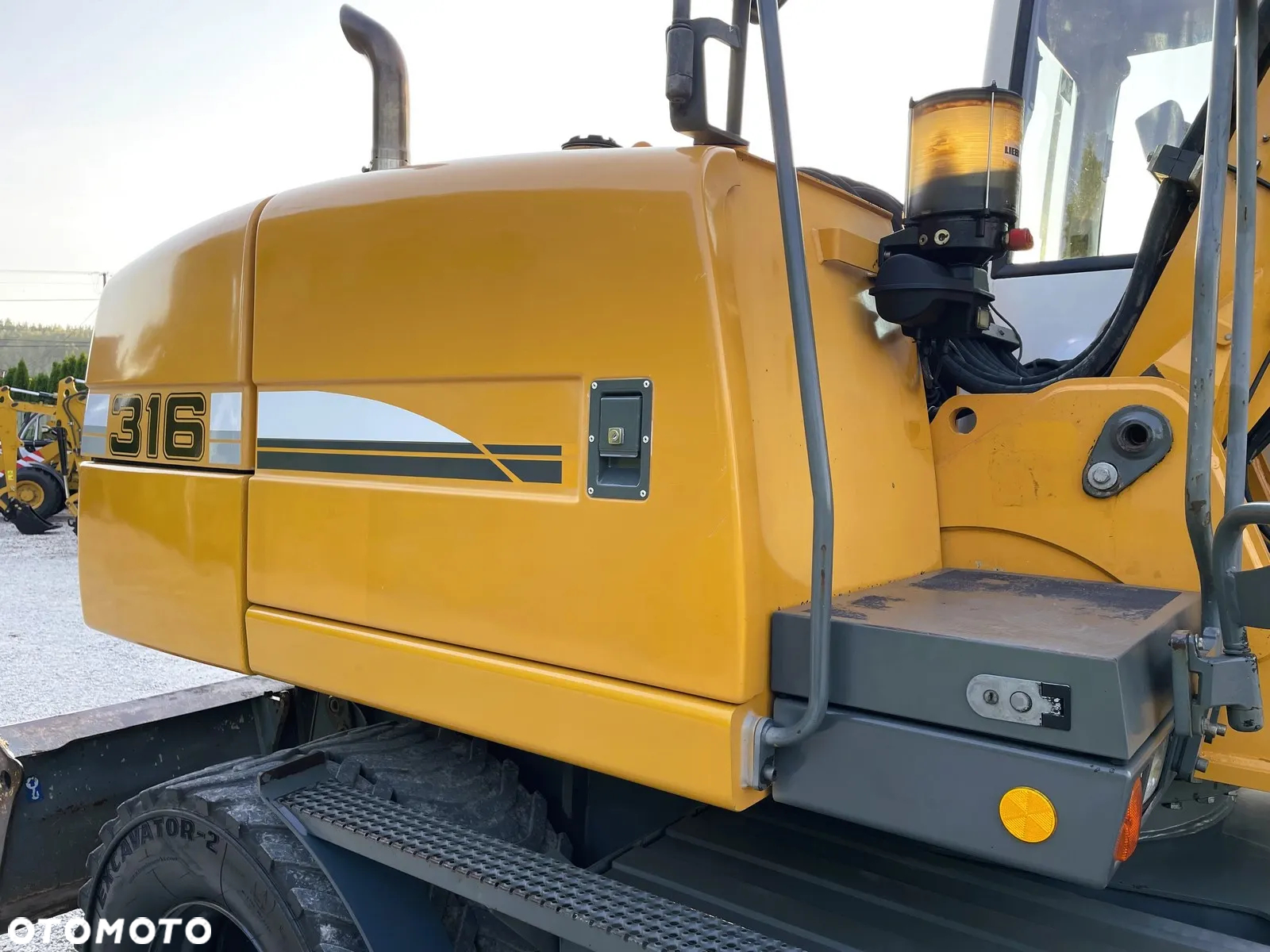 Liebherr A316 LIFT A316-2 LITRONIC / NOWY MODEL / ZADBANA Z NIEMIEC / PIĘKNY STAN / ORYGINAŁ / 312 314 / 900 315 / 313 316 / 914 918 / CAT - 21