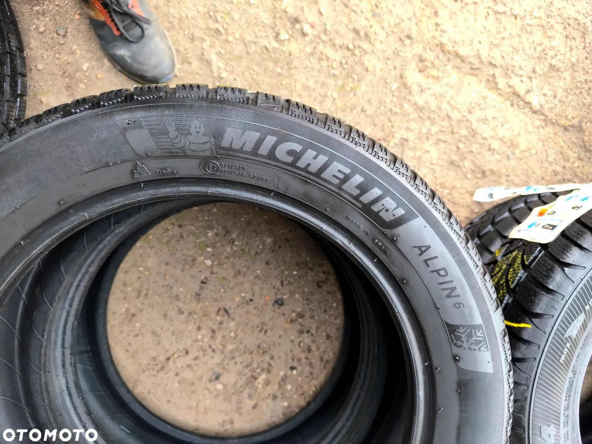 215/55R17 94V OPONY Zimowe Zima MICHELIN ALPIN 6 5,5mm Legnica ALU-RAD 21r. 215/55 - 7
