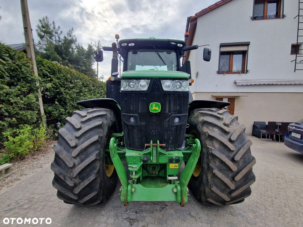 John Deere 7310R 2015r. Tuz WOM Pneumatyka TLS Import - 7