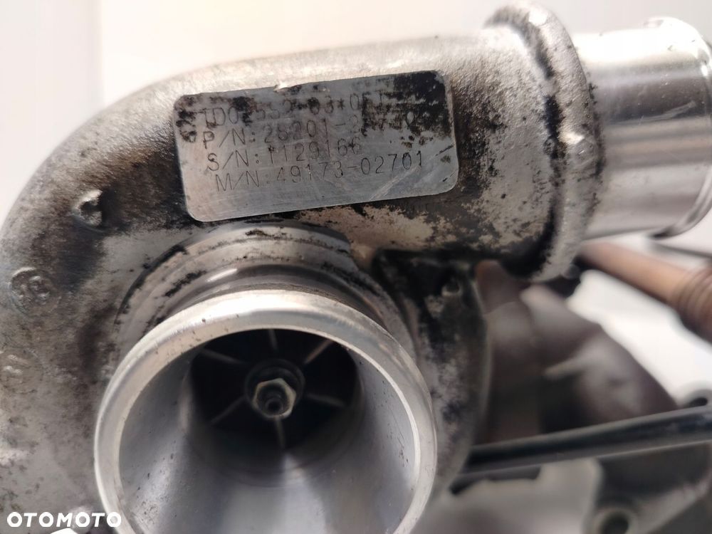 hyundai i20 i 1.4 crdi turbo turbina turbosprężarka 28201-2a730 - 7