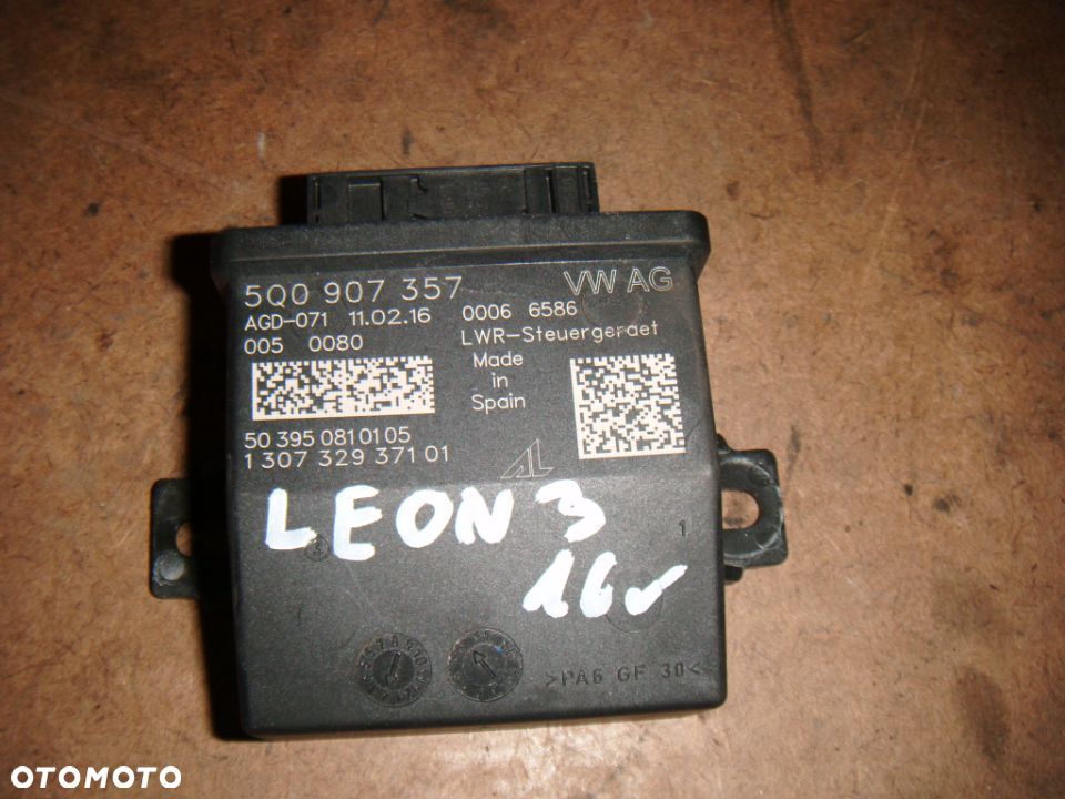 seat leon III 5F 16r moduł świateł 5q0907357 - 1