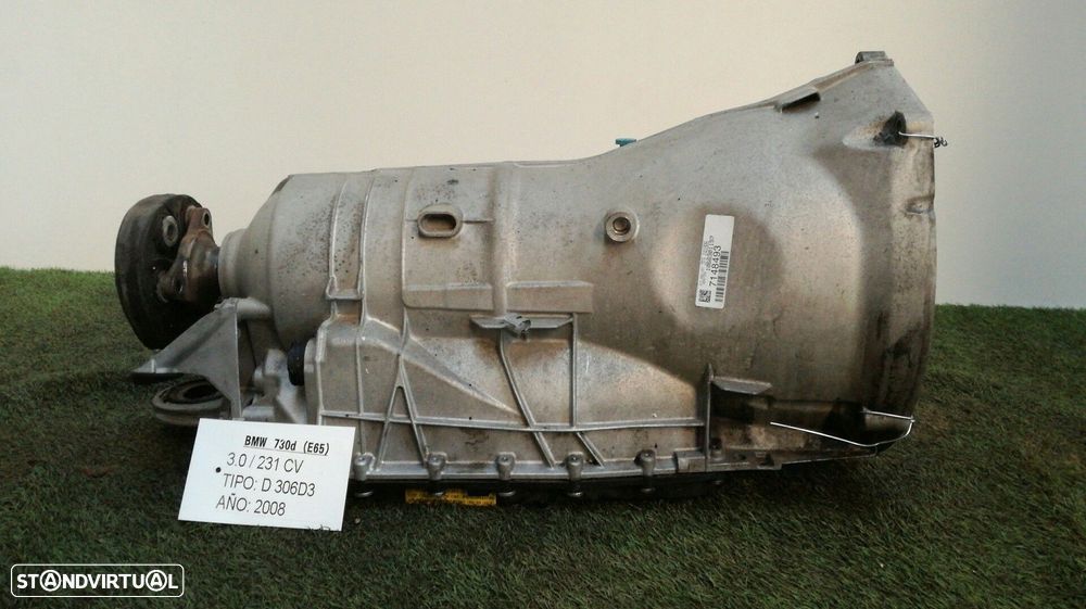 CAIXA VELOCIDADES BMW 7 2008 - 2