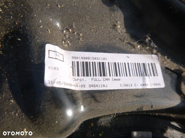 OBROTNICA MECHANIZM OBROTOWY FOTELA LEWY PRZÓD CITROEN C8 - 6