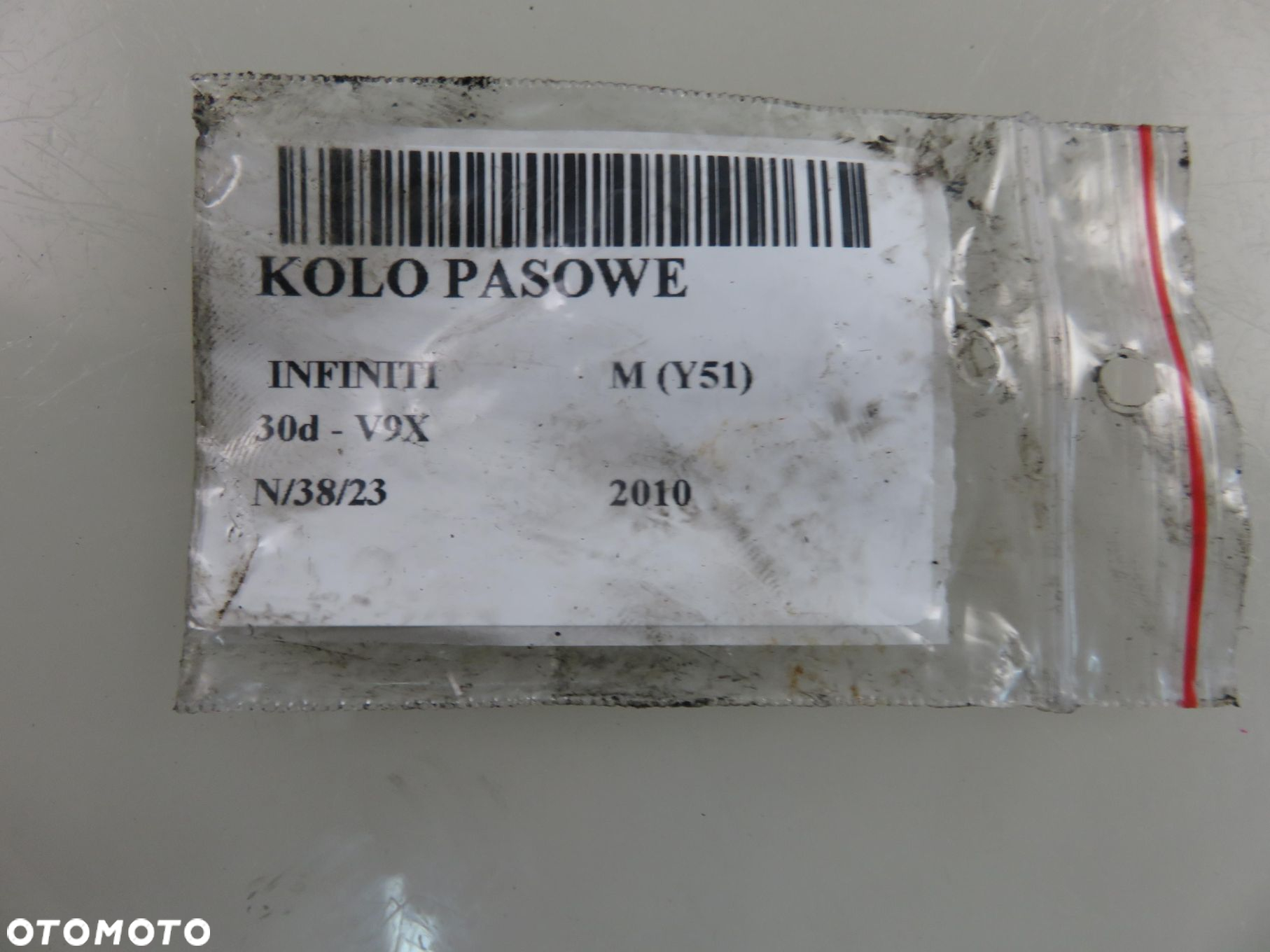 KOŁO PASOWE INFINITI M30d V6 238 - V9X - 8