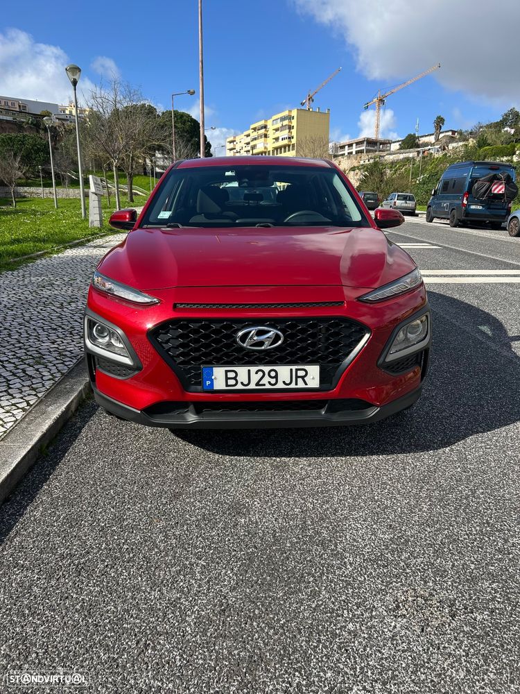 Hyundai Kauai 1.0 T-GDi Pele/Tecido Vermelho - 2