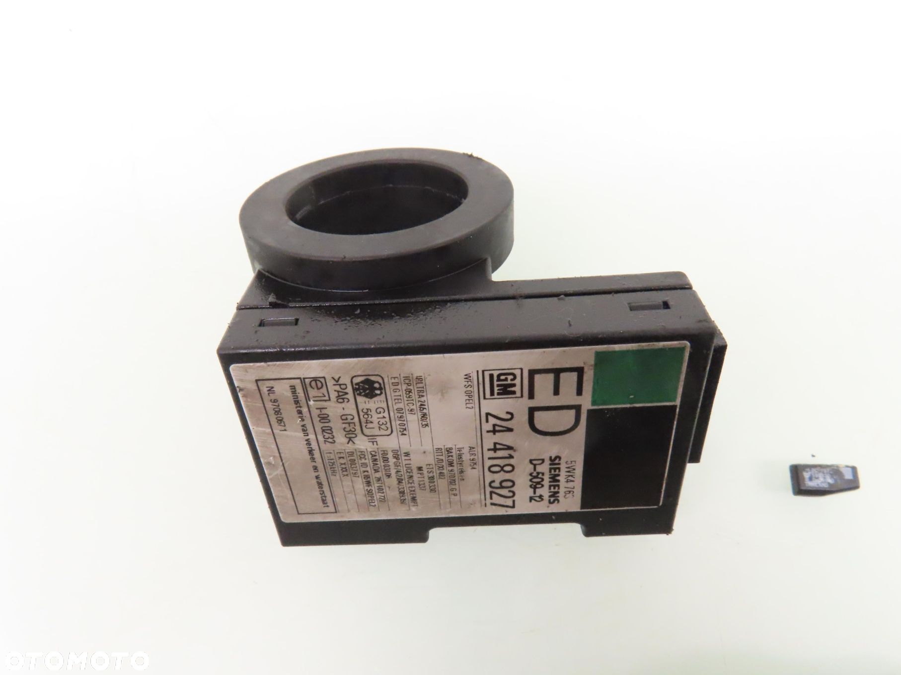 STACYJKA STEROWNIK OPEL ASTRA II G 1.6 09355929 - 4