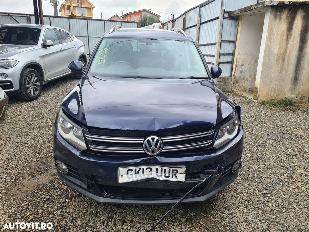 Bara spate Volkswagen Tiguan 5N Facelift 2011 - 2015 SUV 4 Usi ALBASTRU (1071) - 4