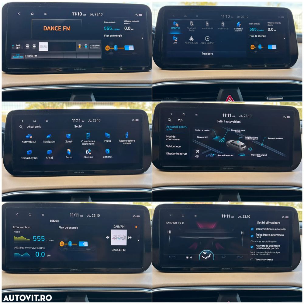 Hyundai Santa Fe Hybrid 1.6 l 230 CP 4WD 6AT Luxury - 34