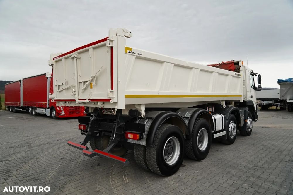 Volvo FMX 420 / 8X4 / BASCULATOR CU 2 LATE / HYDRODOLTA / HYDRODOLTAPA / BODRMATIC / MEILLER KIPPER / I-SHIFT / EURO 5 - 16
