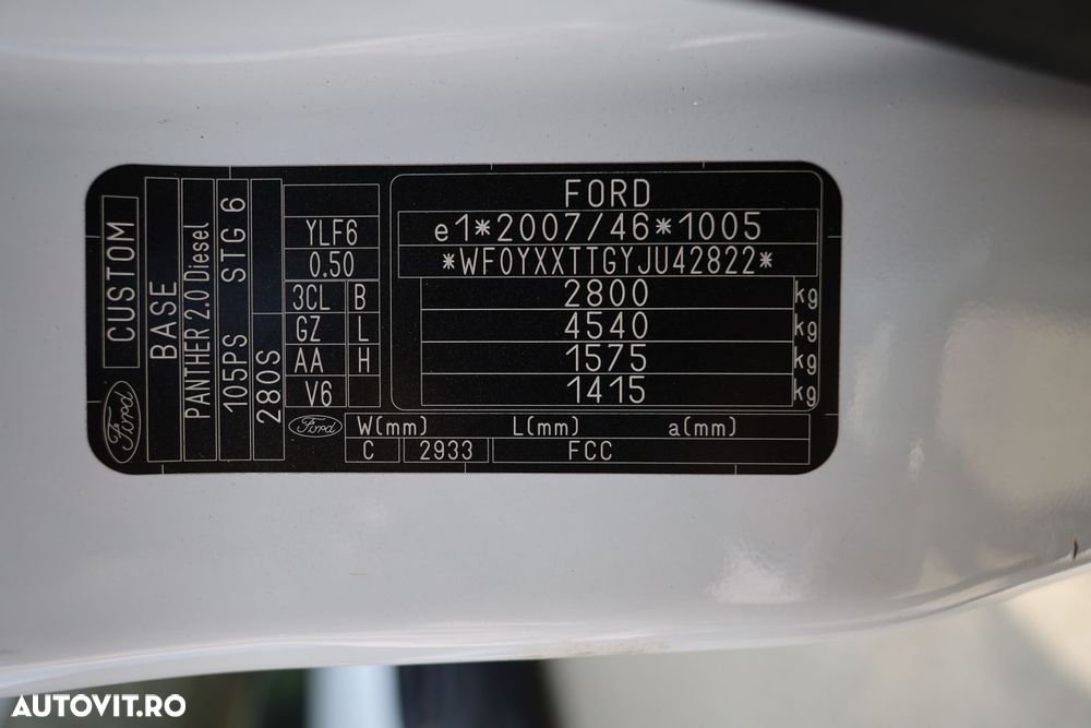 Ford Transit Custom - 20