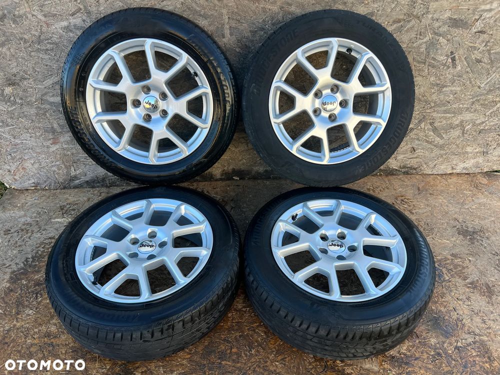 FELGI KOŁA JEEP RENEGADE COMPASS 17" CALI 215/60R17 5X110 7J ET40 - 1