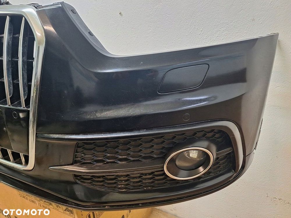 audi q3 8u 8u0 11-14 s-line zderzak przod przedni pdc spryskiwacze demontaz - 4