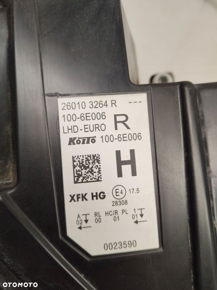 renault kangoo iv 4 full led lampa prawy przód 260103264r - 4