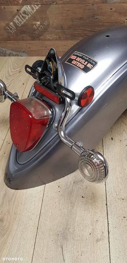 Błotnik tył lampa kierunkowskazy Yamaha XVS1100 Drag Star Classic - 5
