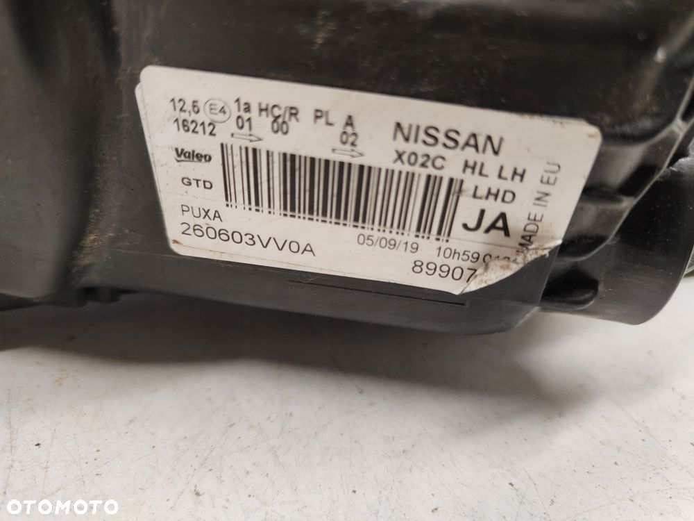 nissan note ii 2012-2016 lampa lewa europa - 6