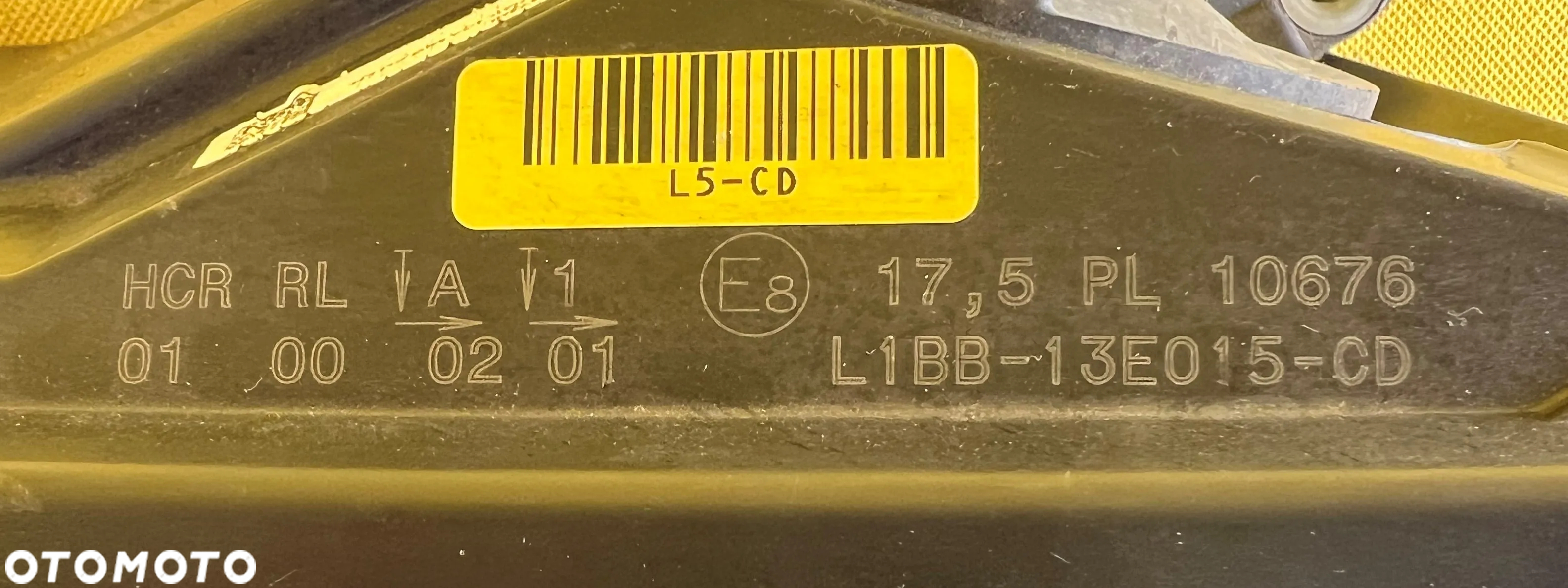 LAMPA LEWY PRZÓD FORD FIESTA MK8 L1BB-13E015-CD ORYGINAŁ - 7