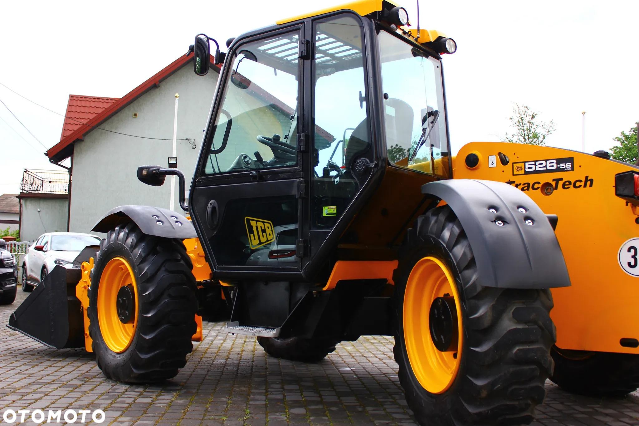 JCB ŁADOWARKA TELESKOPOWA JCB 526-56 AGRI  3 TRYBY SKRĘTNE JOYSTICK SILNIK 4.4L 4X4 - 5