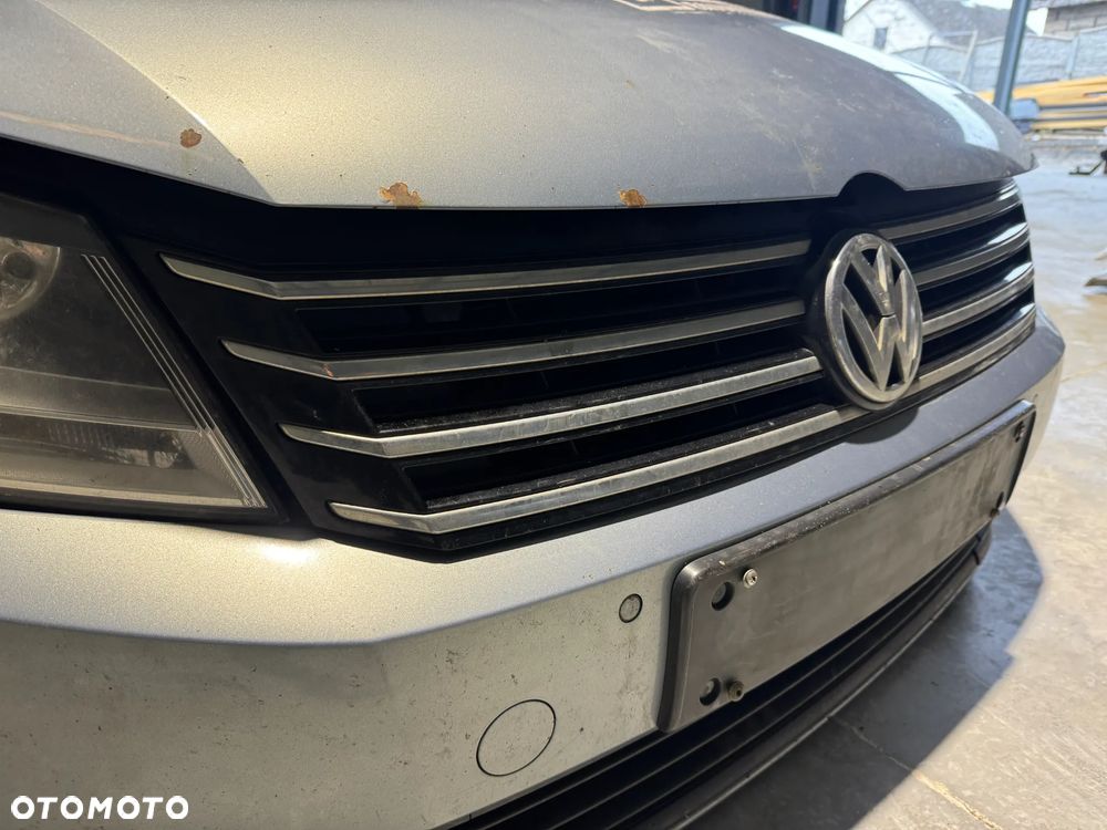 PRZÓD KOMPLETNY ZDERZAK PDC MASKA PAS REFLEKTOR VW PASSAT B7 - 9