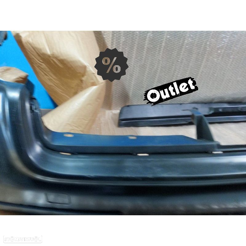 C002116C9 PÁRA-CHOQUES TRASEIRO BMW E39 95-03 SEM PDC LOOK M - 3