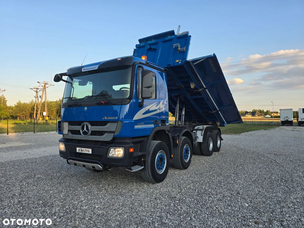 Mercedes-Benz Actros 4144/8x4/Burt Matic/Resor/kipper 3 stronny - 2