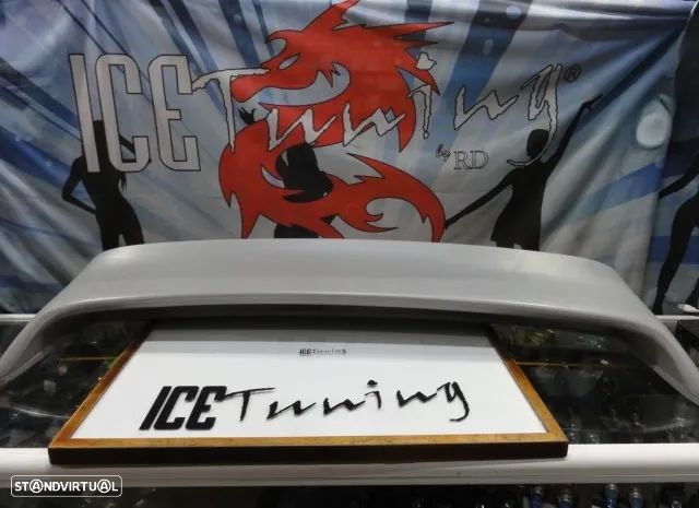 Aileron / Lip / Spoiler Traseiro Para BMW E36 2 / 4 portas M3 Look em plástico ABS - 6