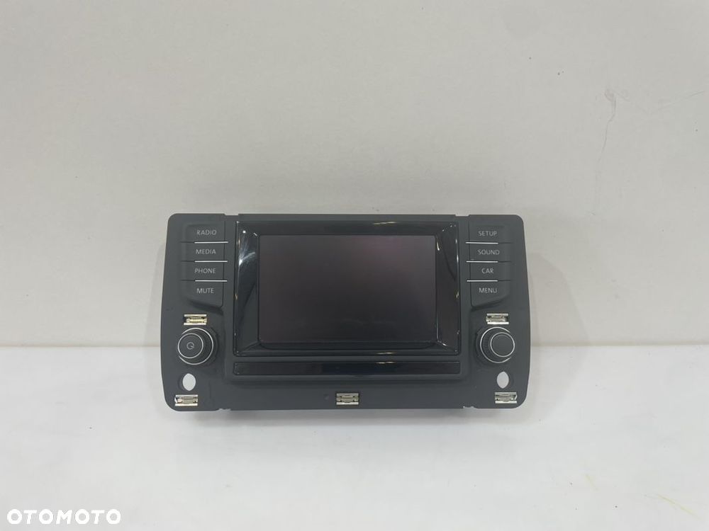 VW GOLF VII WYŚWIETLACZ RADIO NAWIGACJA 5G0919605 - 1