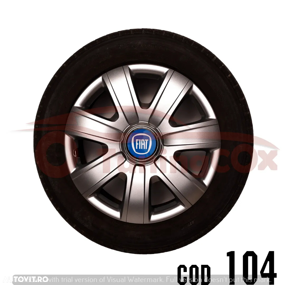 Capace roti FIAT r13  la set de 4 buc,Capace janata aliaj - 4