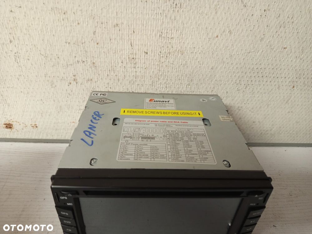 RADIO MITSUBISHI LANCER X Z NAWIGACJĄ - 3