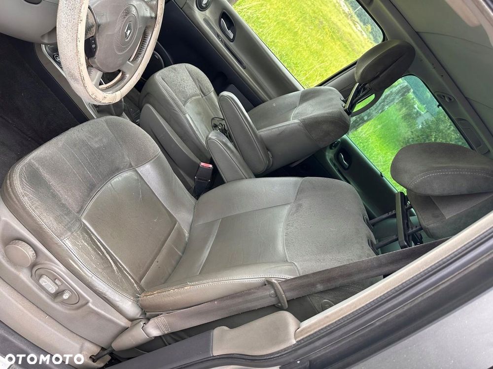 RENAULT ESPACE IV 4 TRAFIC KAMPER fotel kierowcy pasażera SKÓRY - 2