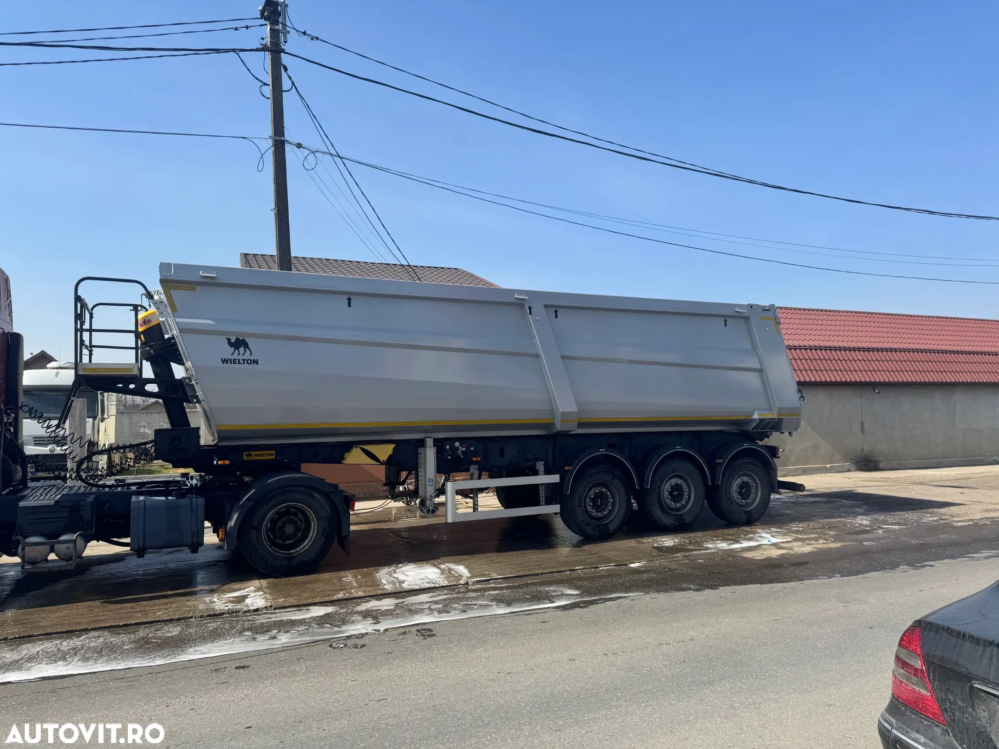 Wielton 38 m3 . transport piatra si cereale - 1