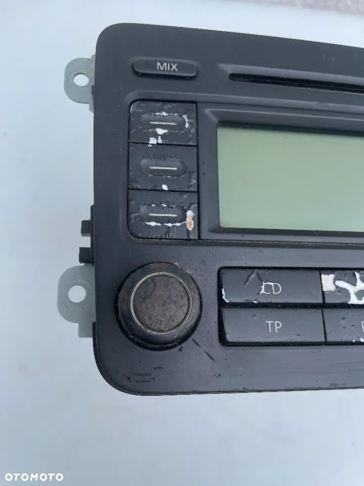 RADIO CD VW GOLF V TOURAN I 1K0035186JX BRAK KODU - 4