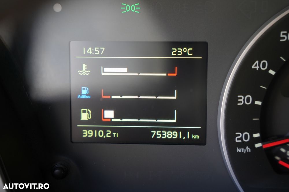 Volvo FH 460 / 7.4 M CORTINĂ / I-SAVE / I-PARK COOL / PUNTE RIDICATĂ / DIRECȚIE / CORTINĂ RANFORSATĂ - 39