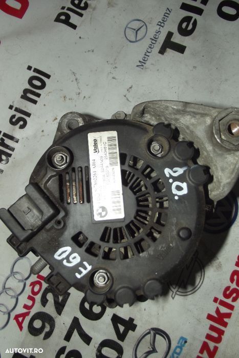 Alternator BMW E60 motor 2.0 E87 E90 E91 E92 alternator BMW 2.0 - 2