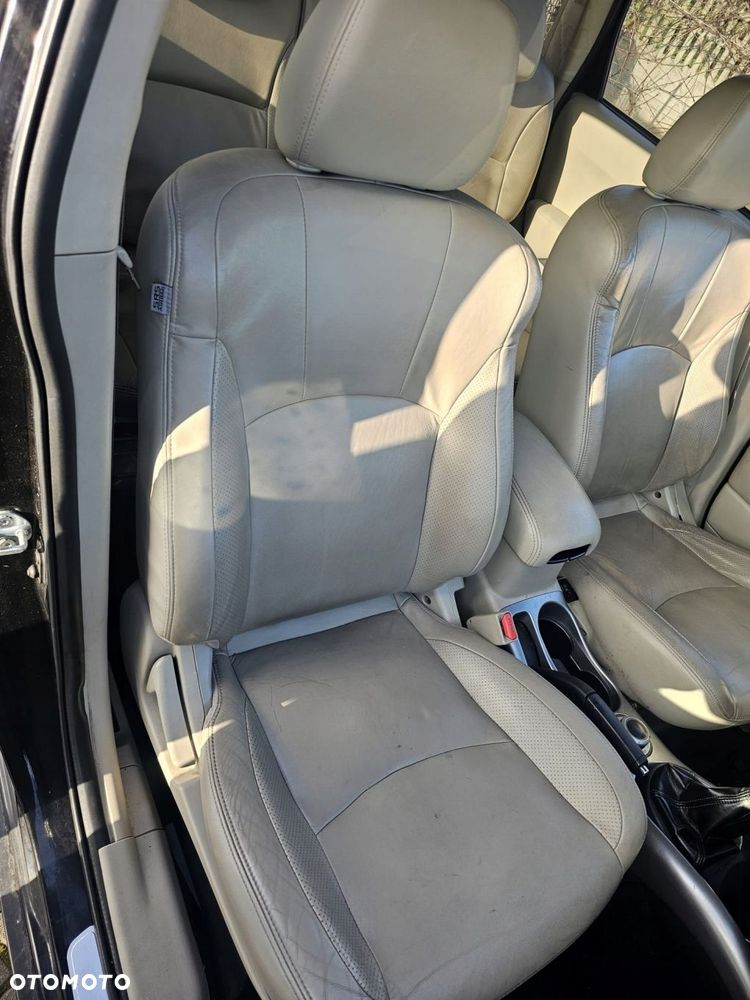 fotel przedni prawy pasażera skóra mitsubishi outlander ii - 1