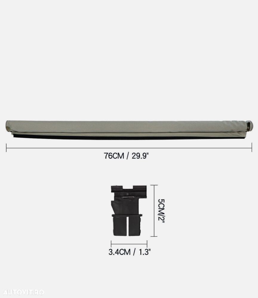 Perdea Plasa Jaluzea Rulou Perdeluta Trapa Panoramic Vw Skoda VAG - 3