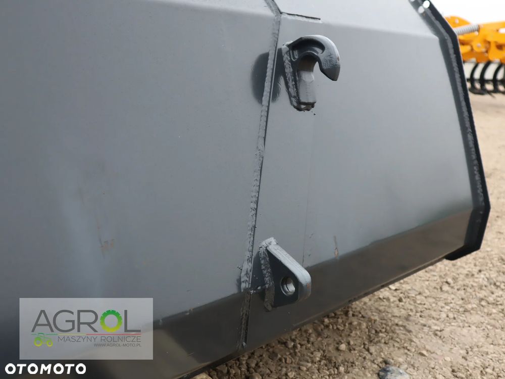 Łyżka trapezowa Inter-tech 2,2 m do ładowacza; Chwytak, Łyżko-Krokodyl - 6