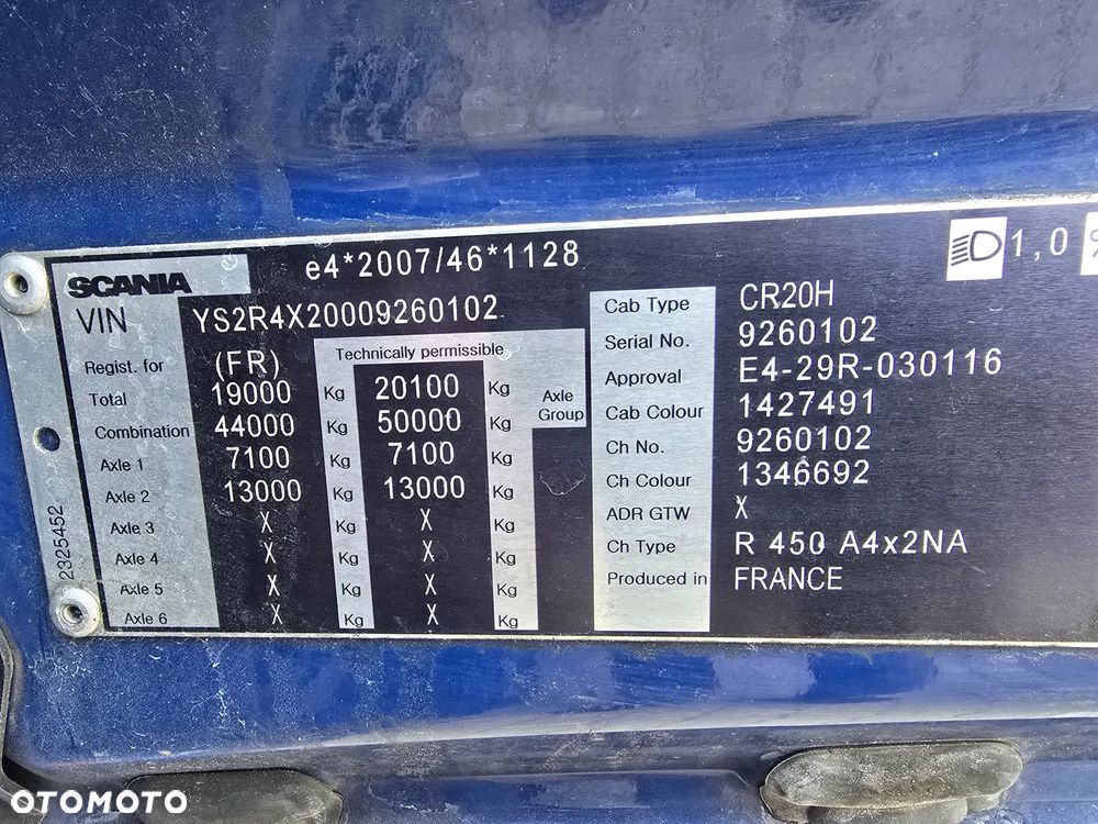 Scania R 450 po lifcie pół mega inteligętne taho - 30