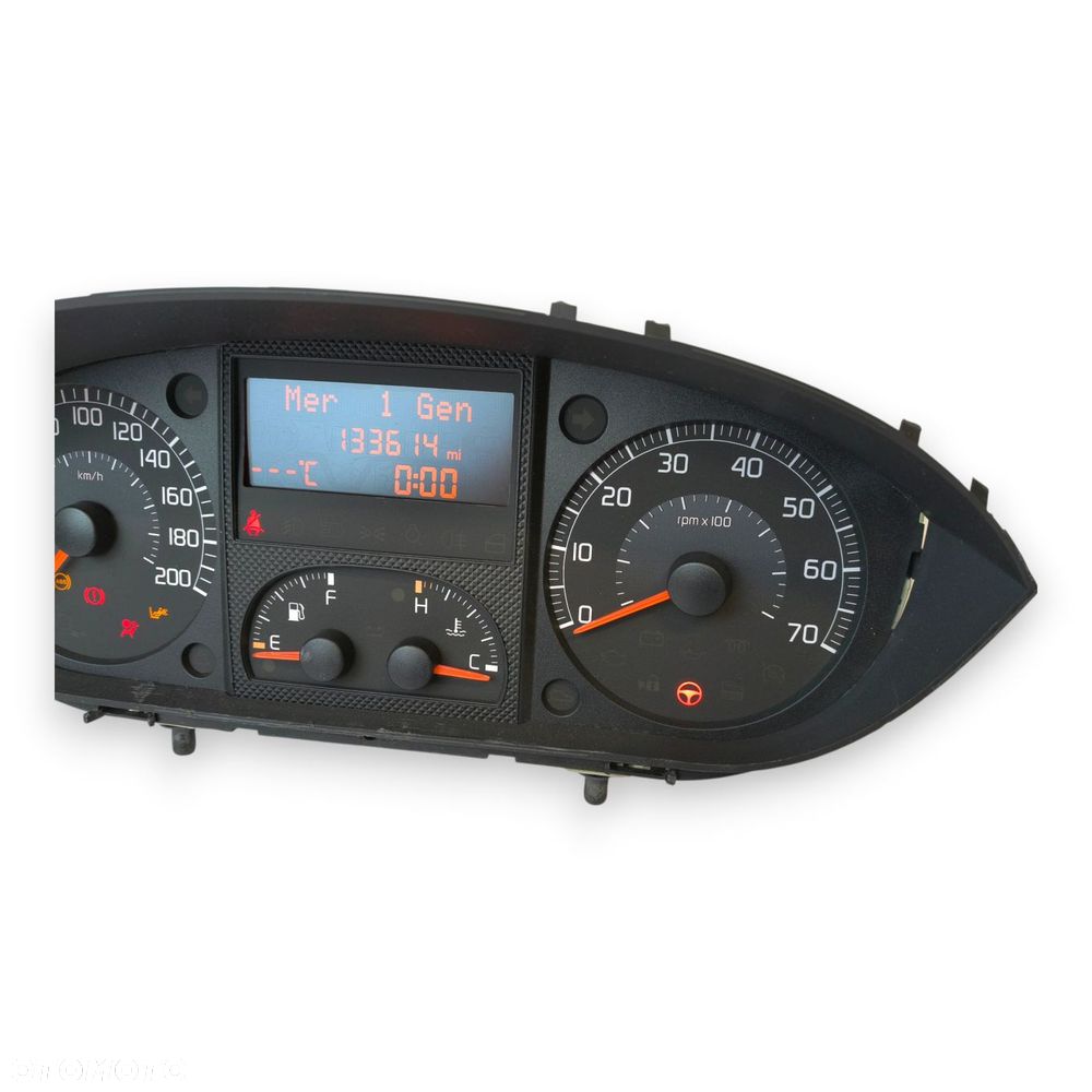 LICZNIK ZEGARY 735364160 Fiat Idea 1.2 1.4 16V 1.3 1.9 M-JET 133 614km eu - 8