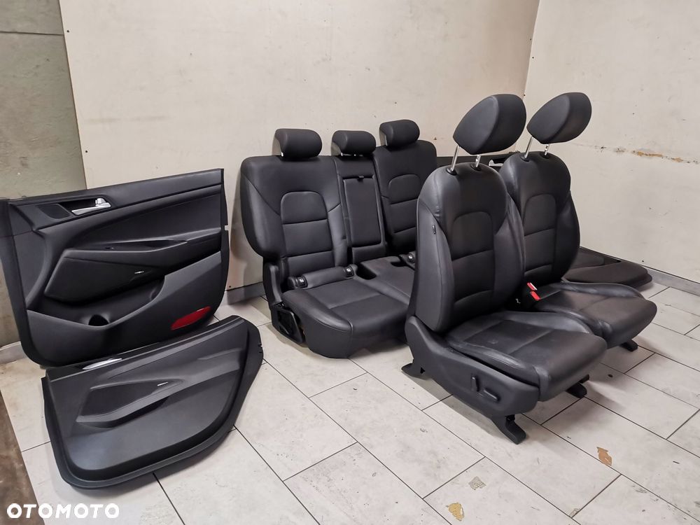 HYUNDAI TUCSON II III 15- FOTEL FOTELE PRZODTYL KANAPA BOCZKI KOMPLET - 1
