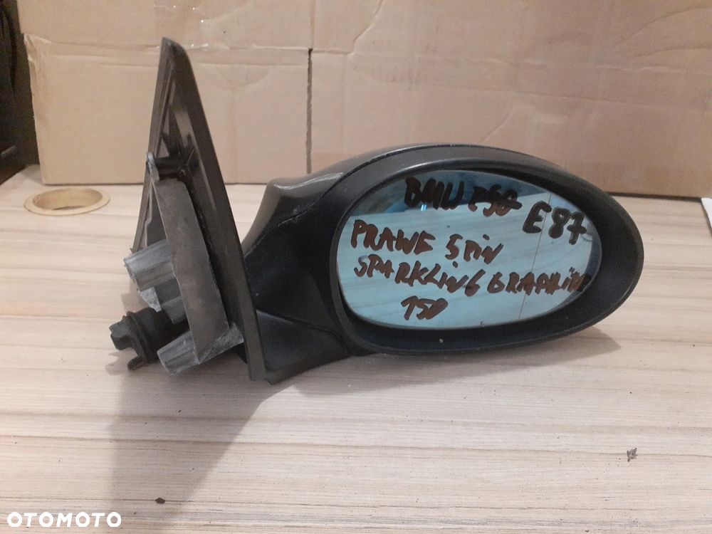 # LUSTERKO PRAWE BMW E87 5PIN SPARKLING GRAPPHITE - 2