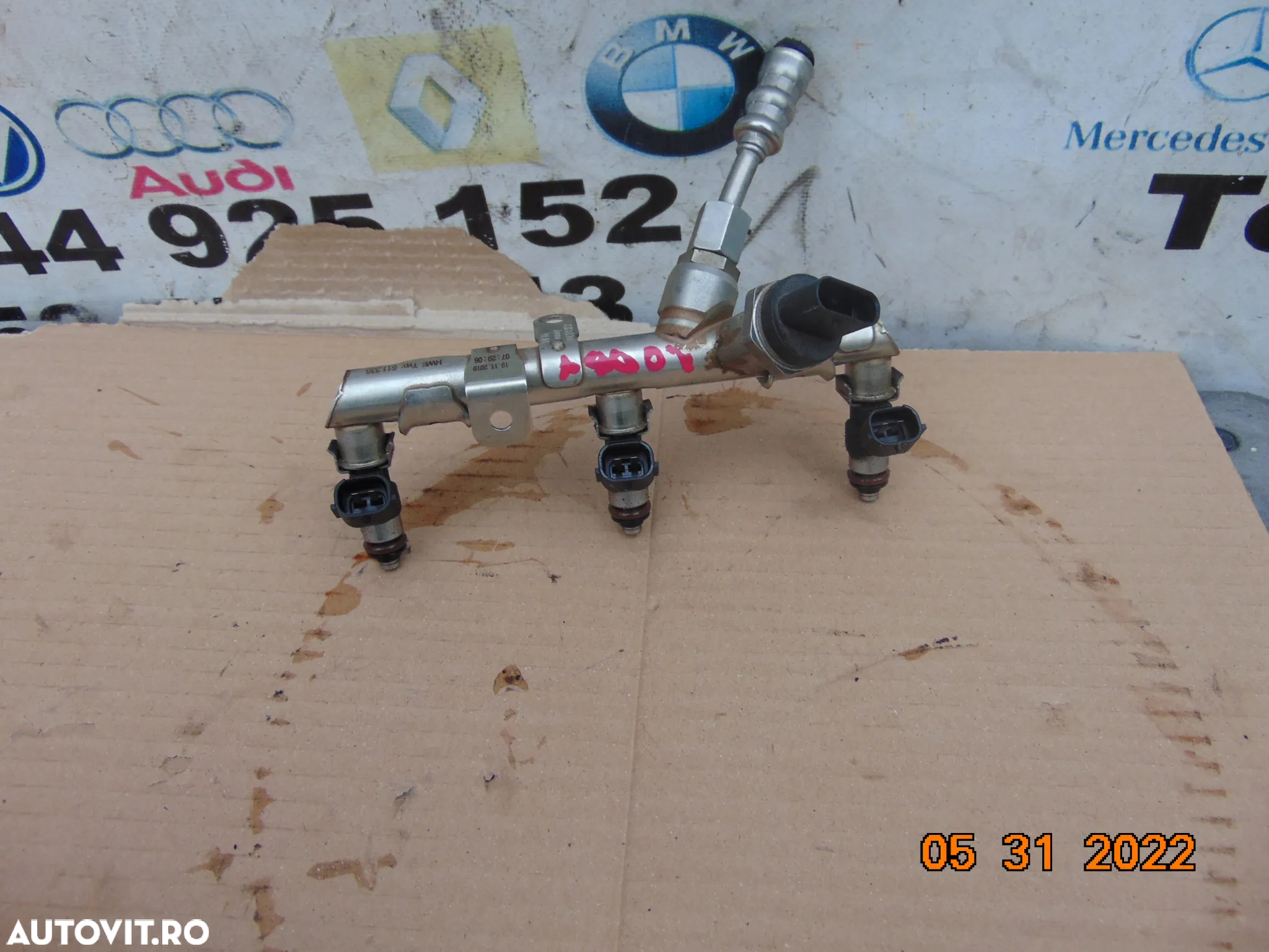 Rampa cu injectoare VW Polo 1.0tsi tgi Passat b8 golf 7 caddy touran skoda scala fabia 3 octavia se - 2