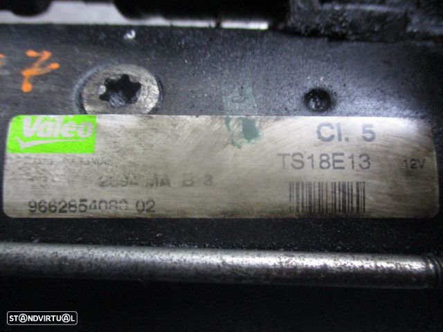 Motor De Arranque 966285408002  TS18E13 PEUGEOT 207 2011 1.4HDI   5 PRETO - 1