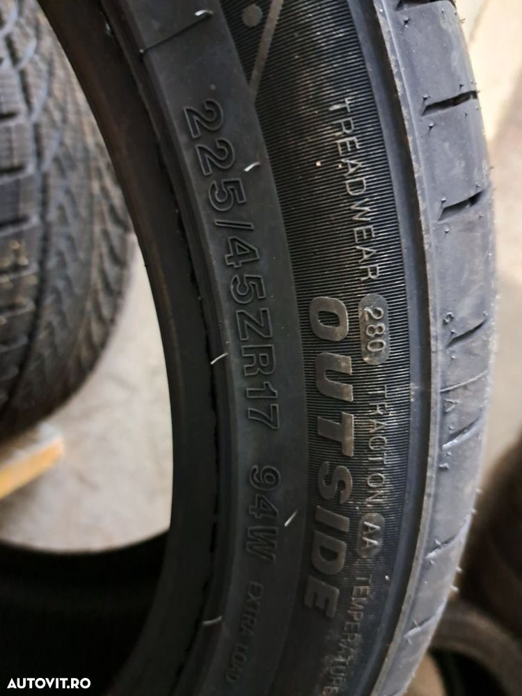 4 anvelope 225/45 R17 Aplus , Noi ! - 4