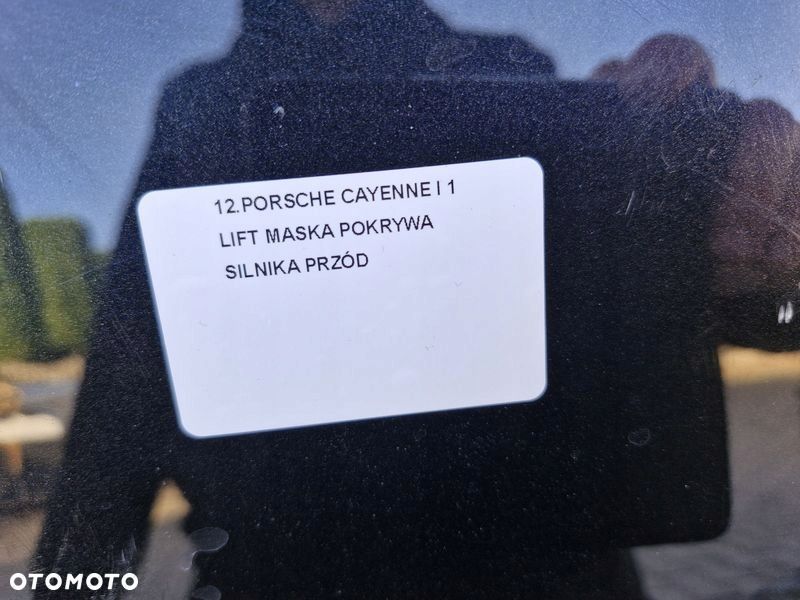 PORSCHE CAYENNE I 1 LIFT MASKA POKRYWA SILNIKA PRZÓD - 3
