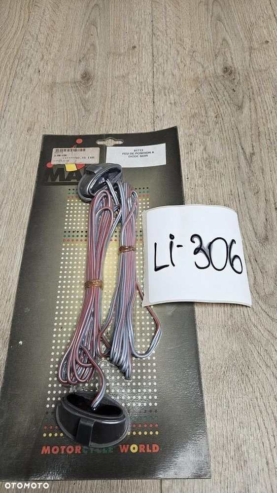 Kierunkowskazy LED MAD 01713 Dymione Czarne Płaskie Owiewkowe - 1
