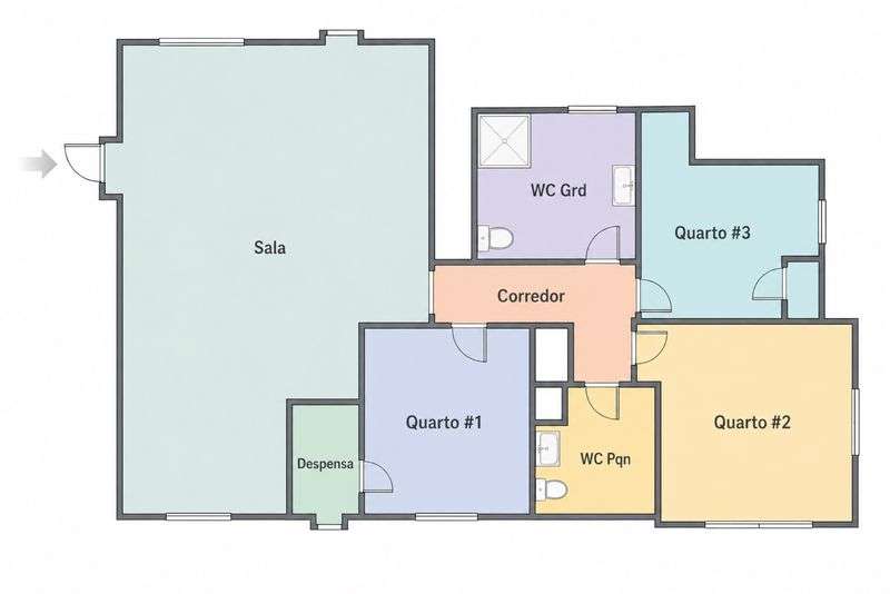 Moradia T3 Reabilitada em 2024 | Terreno 2.800 m² | Gaia - Grande imagem: 2/12
