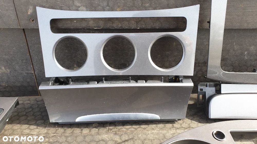 DEKORY LISTWY RAMKA KONSOLI KOMPLET VW PASSAT B6 - 8